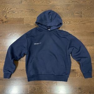 Pangaia Signature Hoodie - Navy Blue, XS